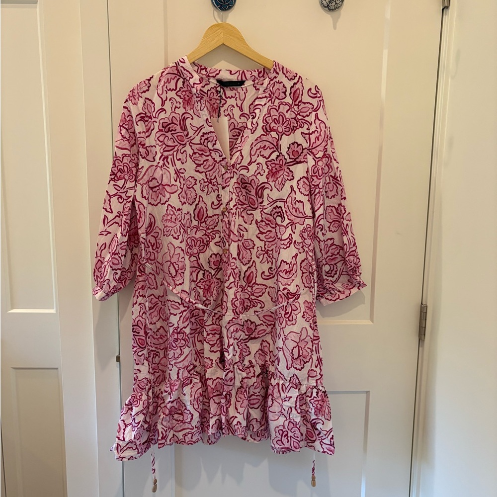 Zara Floral Pink Women's dress